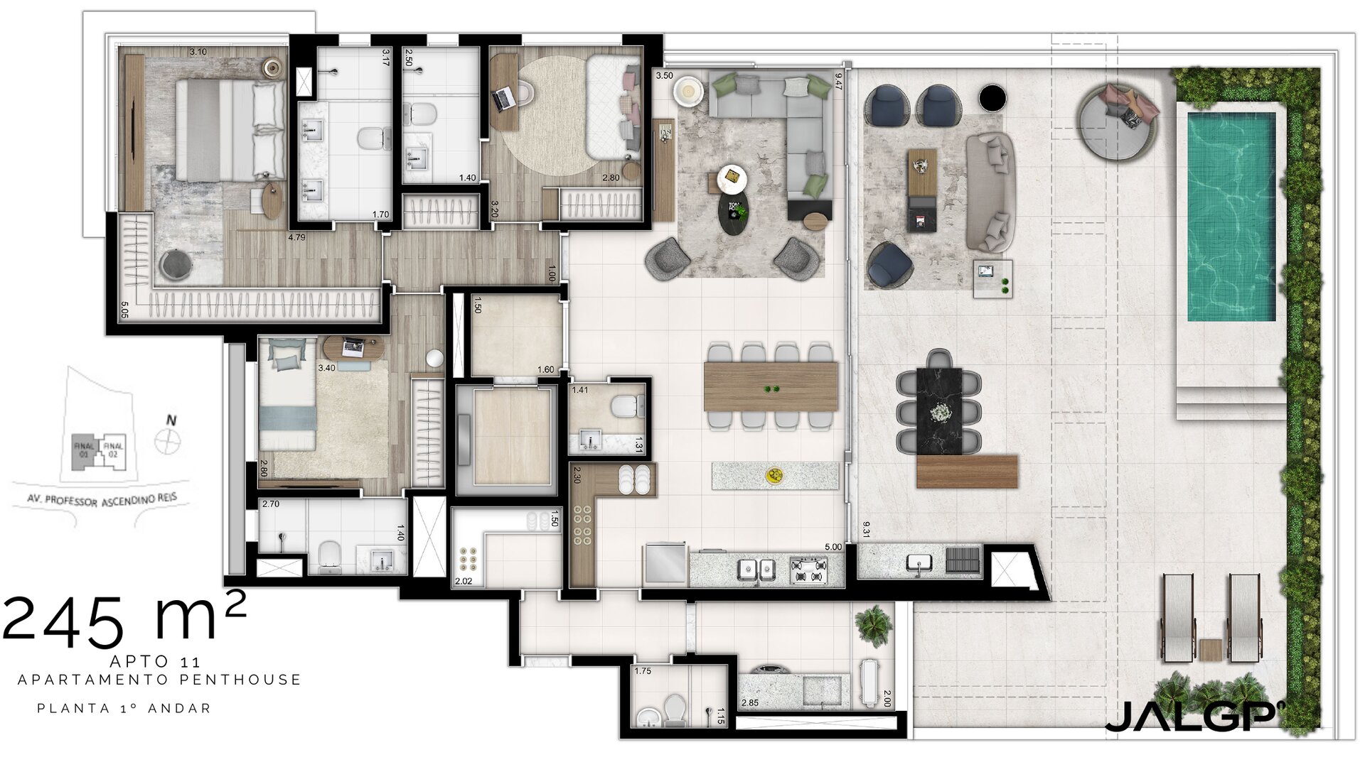 Planta Apto 11